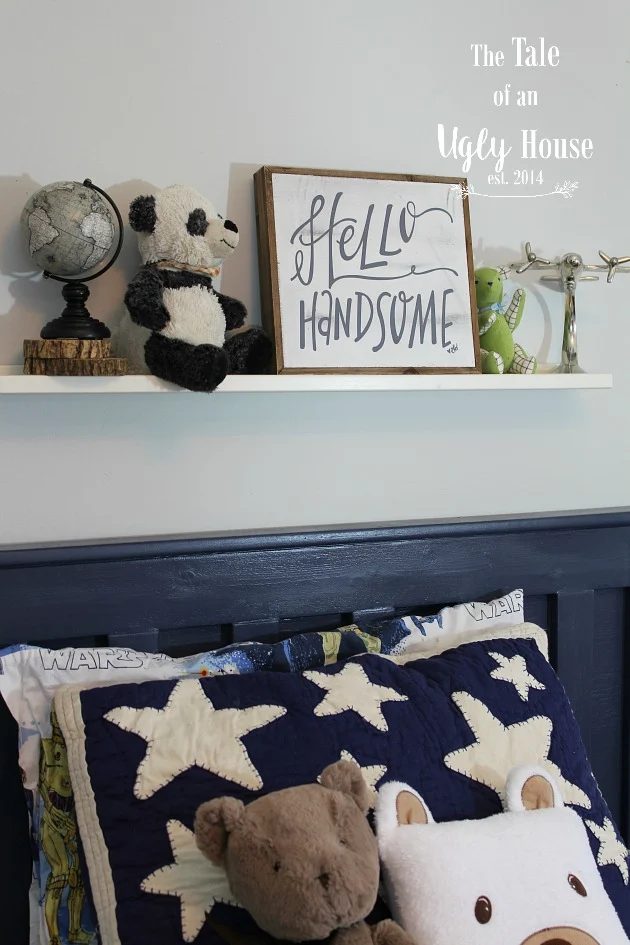 Baby boy bedroom decor and options by Tale of an Ugly House featured on @Bekob