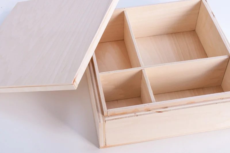 Handmade Wooden Treat Box with Interchangeable Inserts for Cupcakes, Cookies, Cake or Pie