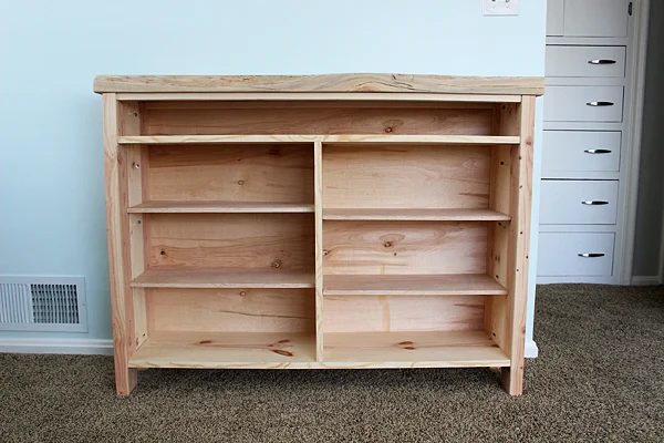 Build a Storage Hutch Using Old Windows for Doors by Two Feet First featured on @Bekob