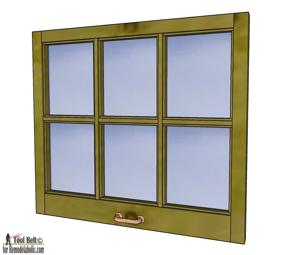 6 pane window -overall view