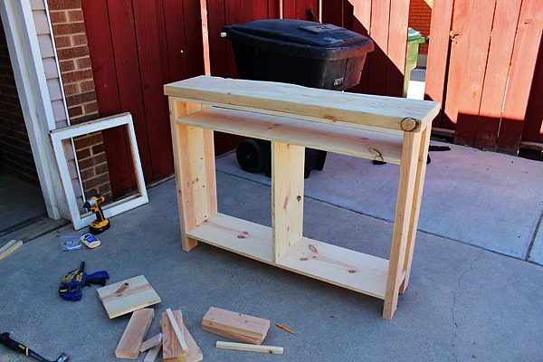 Repurpose Old Windows as Doors in a Media Cabinet by Two Feet First featured on @Bekob