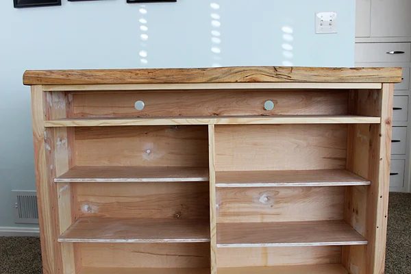 Create a Storage Hutch with Old Windows for Doors by Two Feet First featured on @Bekob