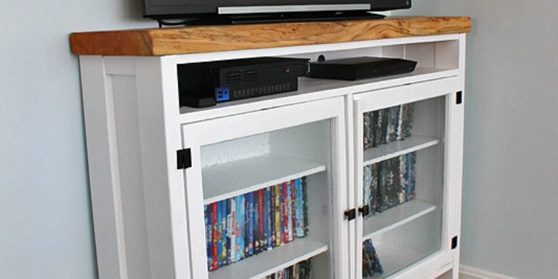 Build a TV Console Using Old Windows