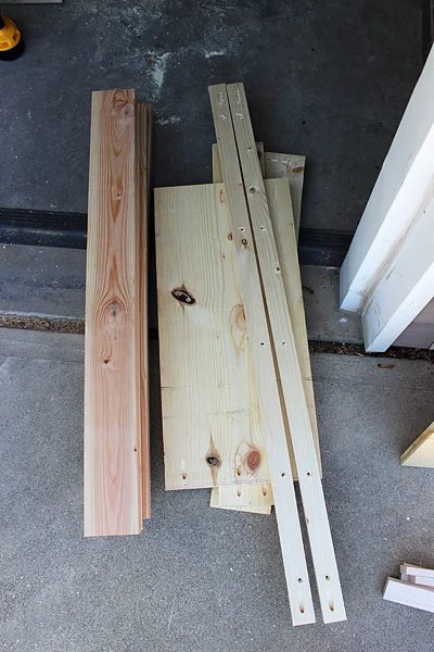 Create a Storage Cabinet Using Old Windows by Two Feet First featured on @Bekob