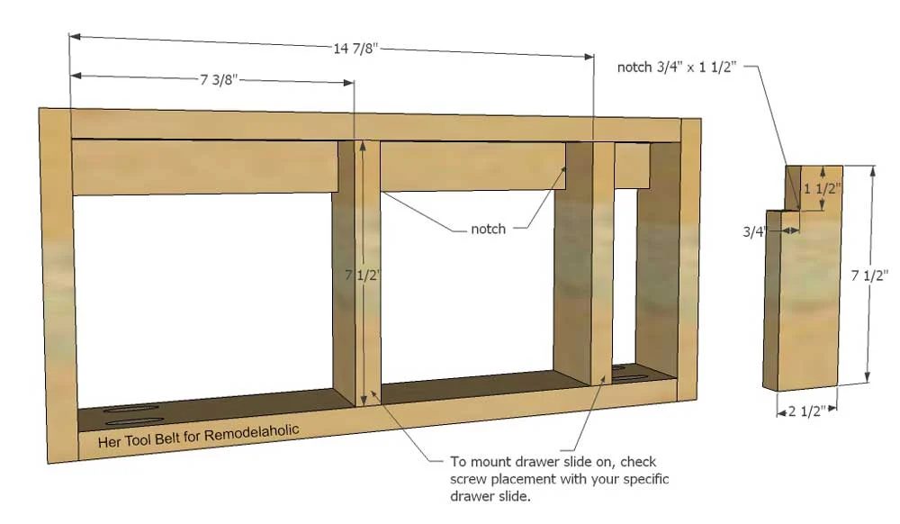 Build a farmhouse style coat rack with a secret compartment to hide small items.