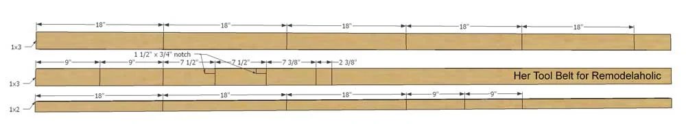 Build a farmhouse style coat rack with a secret compartment to hide small items.