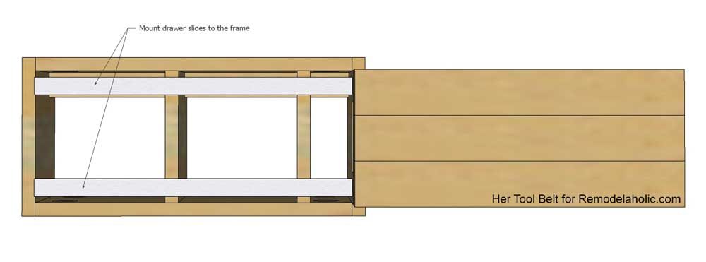 Build a farmhouse style coat rack with a secret compartment to hide small items.
