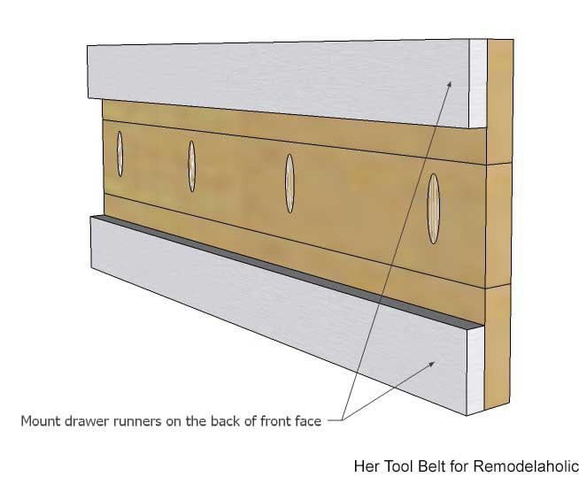 Build a farmhouse style coat rack with a secret compartment to hide small items.