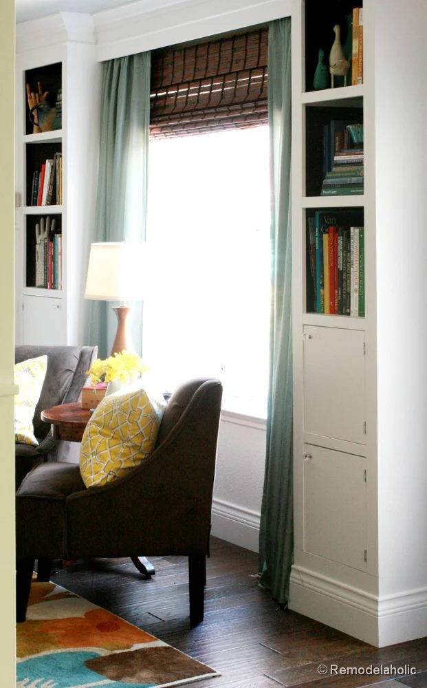built-in bookcase walkthrough, Bekob