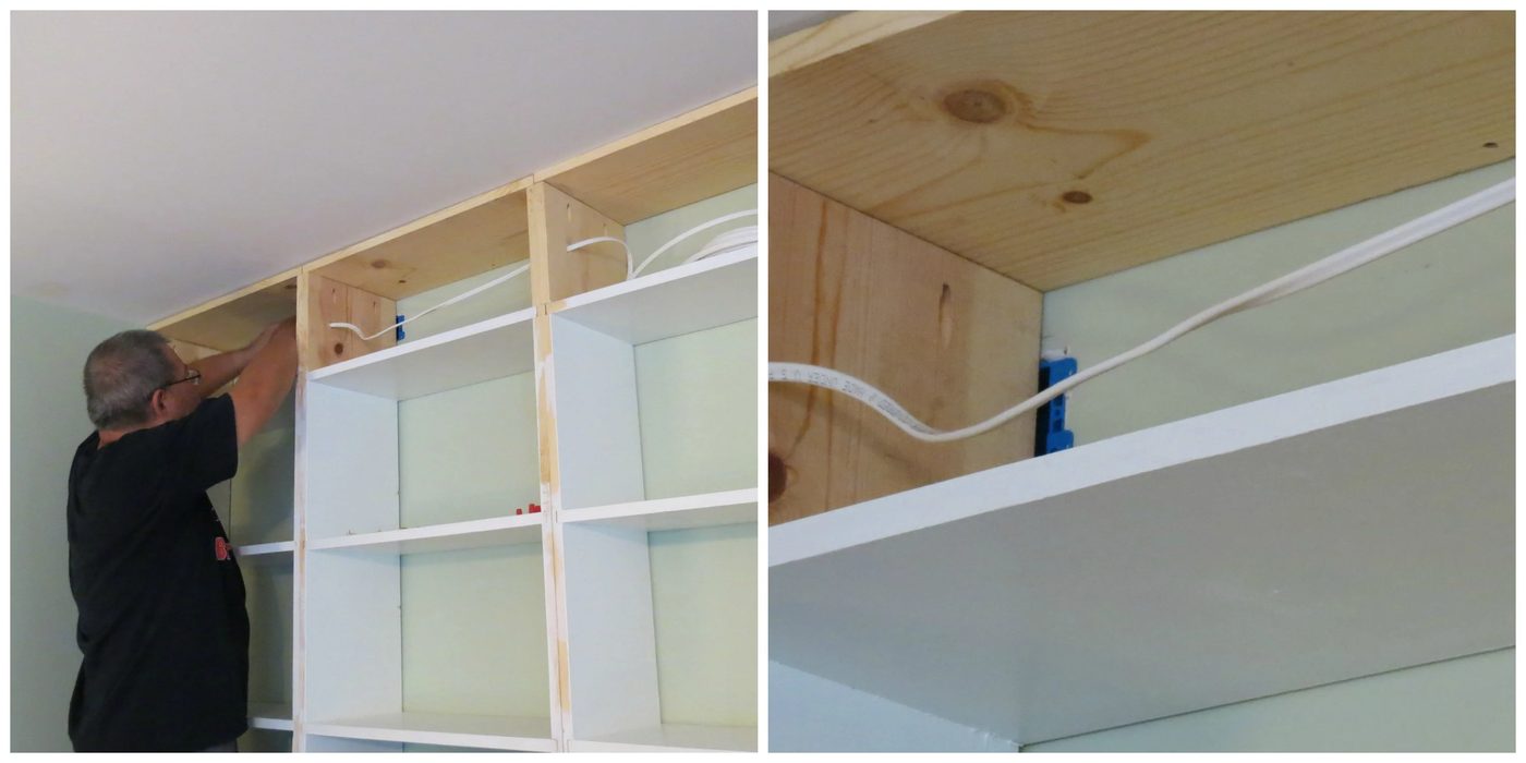 wire built-in bookcase for lighting, Home Is Where My Heart Is featured on Bekob