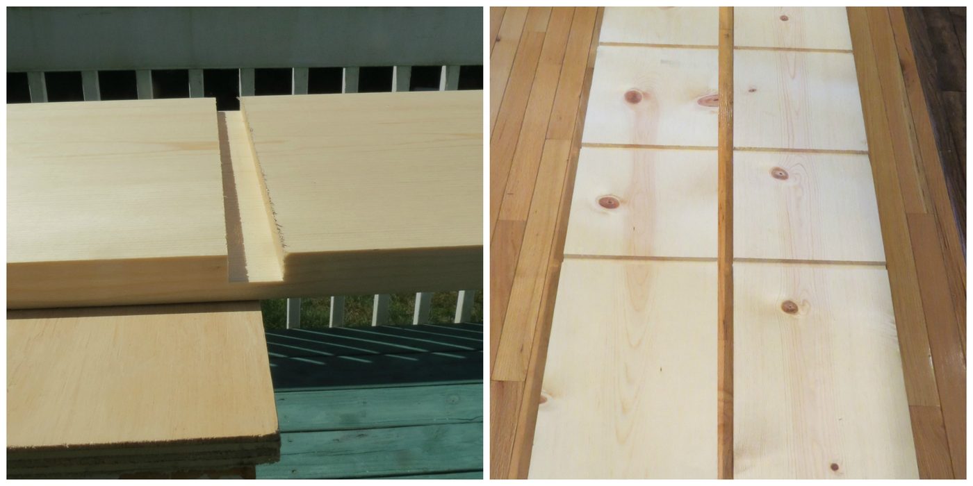 dado router for built-in bookcase, Home Is Where My Heart Is featured on Bekob