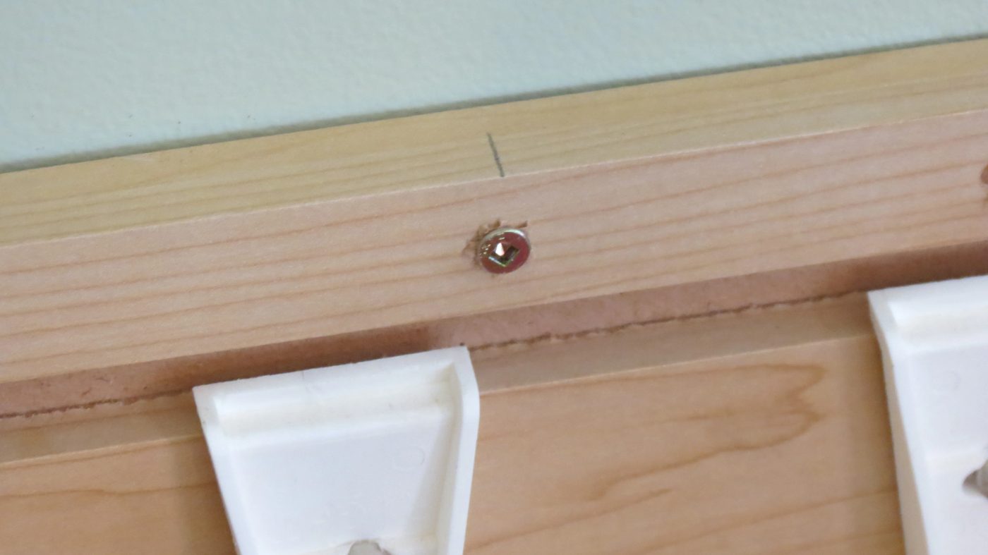 screw built-in desk cabinets to wall stud, Home Is Where My Heart Is featured on Bekob