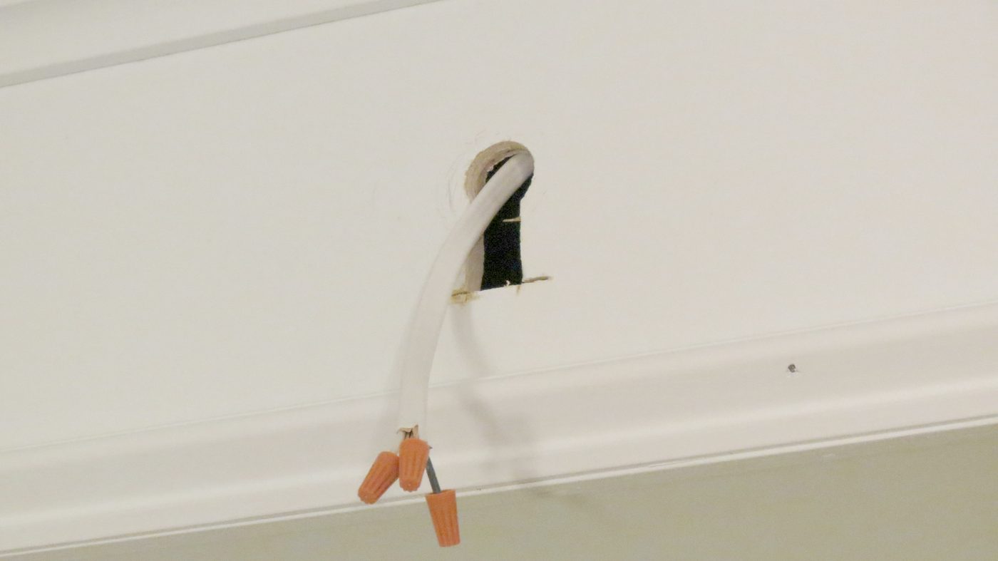 add fascia facing to hide lighting wires in a built-in bookcase, Home Is Where My Heart Is featured on Bekob