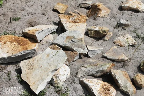 use rocks to make your own Handmade waterfall on a modest-cost