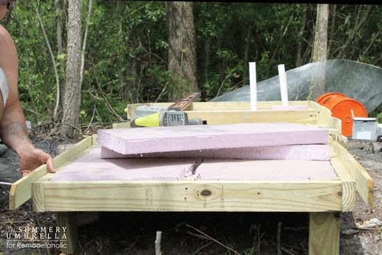 how to build a Handmade backyard garden waterfall