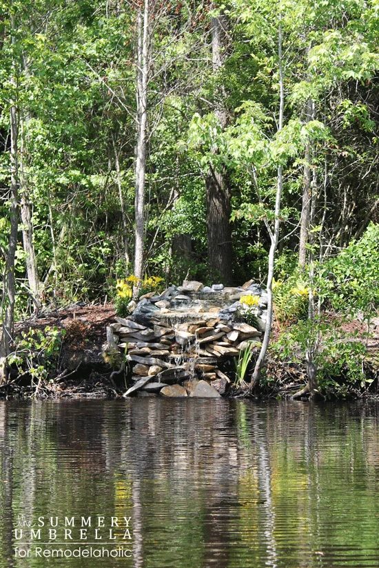 Creating a custom water feature can be pricy! Follow this Handmade walkthrough for how to build a waterfall on a modest-cost, including creating your own rock out of concrete.