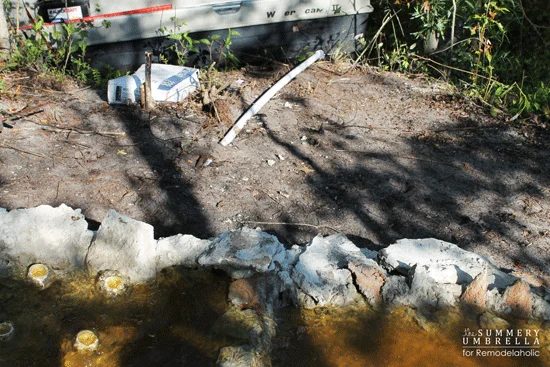 how to build a Handmade waterfall