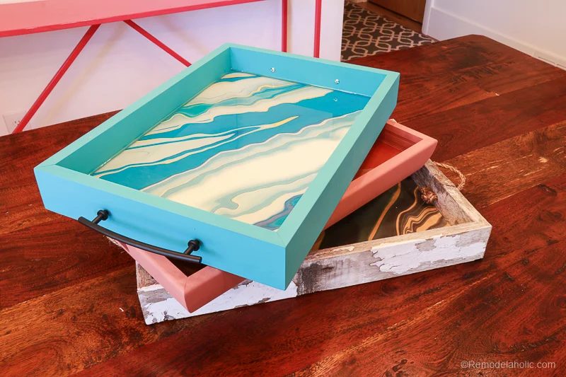 straightforward Handmade Patterned Trays with Agate Ready-to-print Art for Mother’s Day