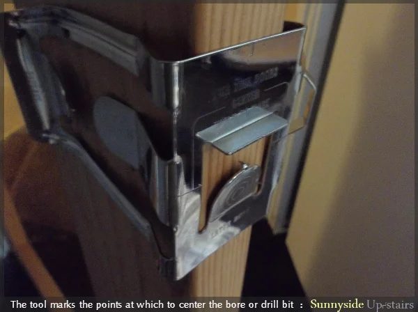 Adding Hardware to an Entry Door Built from Scratch by Sunnyside Up-stairs featured on @Bekob