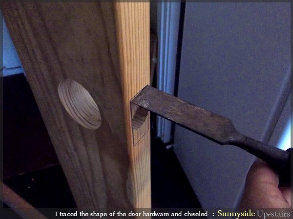 How to Build a Door From Scratch by Sunnyside Up-stairs featured on @Bekob