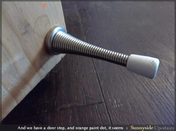 Adding Hardware to a Hand Built Glass Paned Door by Sunnyside Up-stairs featured on @Bekob