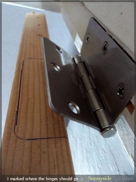 How to Build an Entry Door by Sunnyside Up-stairs featured on @Bekob