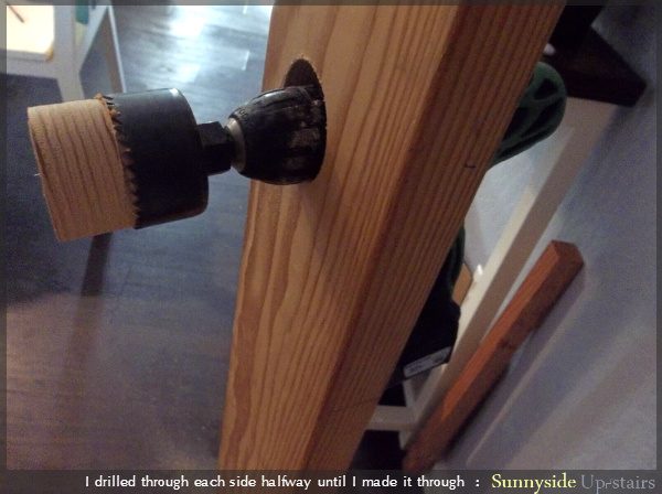 How to Build an Entry Door and Add the Hardware by Sunnyside Up-stairs featured on @Bekob