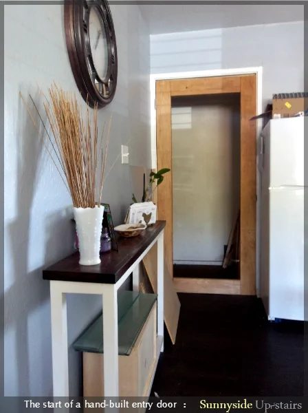 Building an Entry Door by Sunnyside Up-stairs featured on @Bekob
