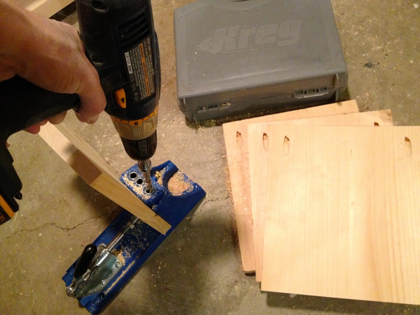 media shelf drawer construction