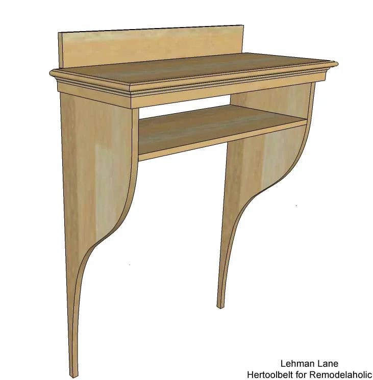 Built in Entry Table - overall view