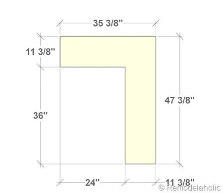 How to build a corner bookshelf
