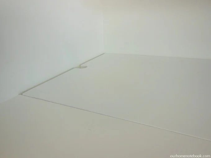 TV Nook with Removeable Shelf by Our Home Notebook featured on Bekob