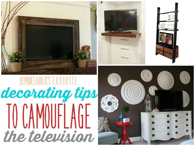 How to hide or camouflage the television