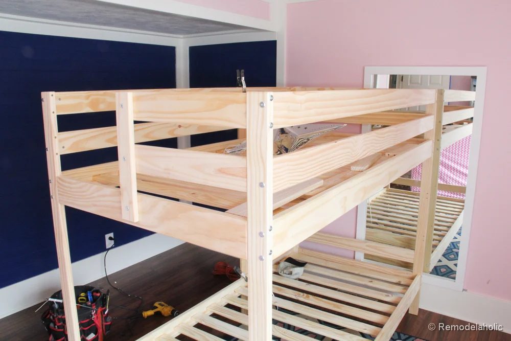how to build a Bunk bed playhouse walkthrough (5 of 40)