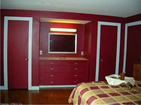 Faux Barn Door Closet Before Featured On @Bekob