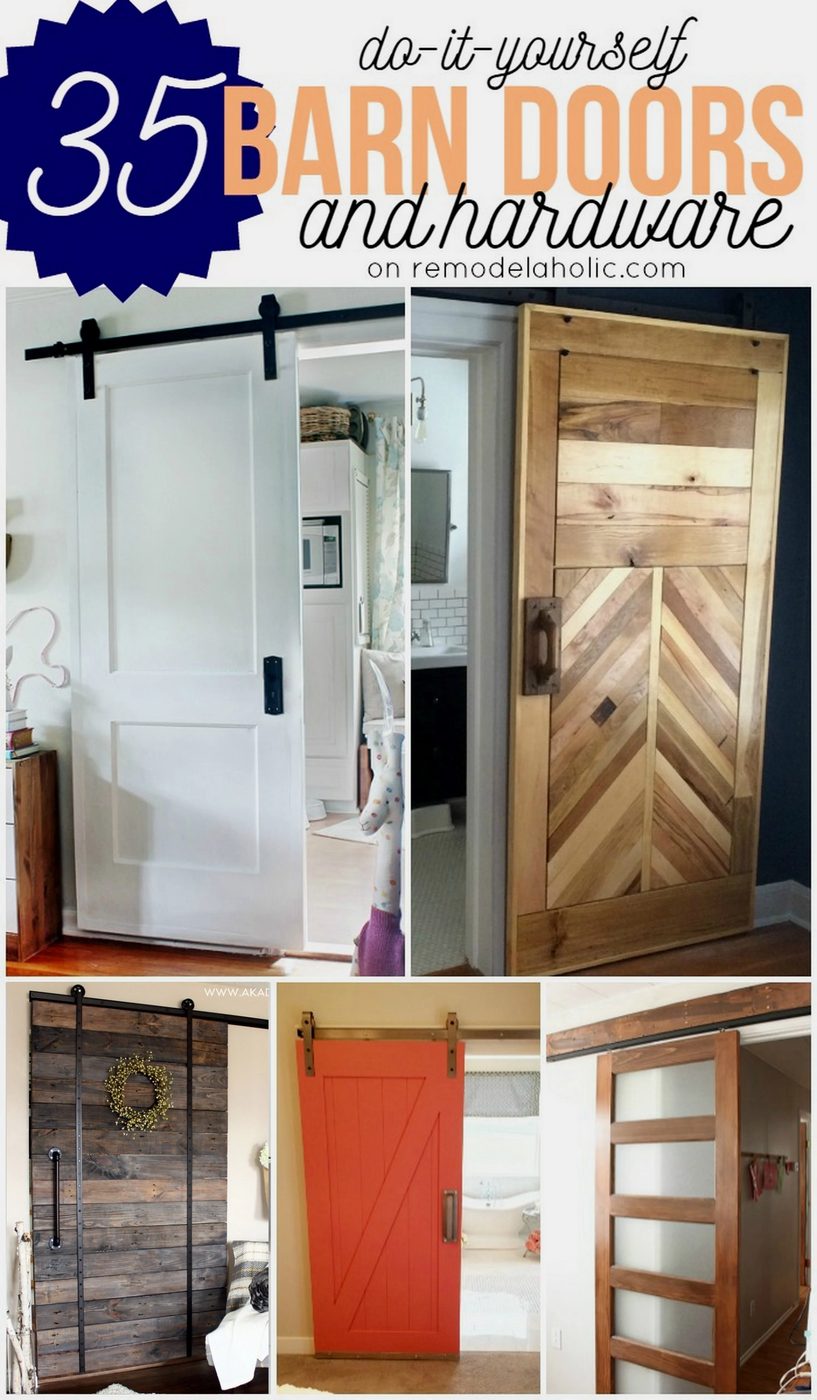 Handmade Barn Doors - plus modest-cost-friendly rolling door hardware options @Bekob