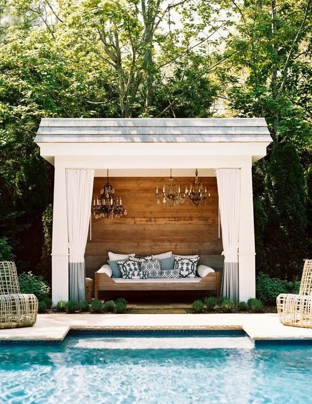 poolside cabana