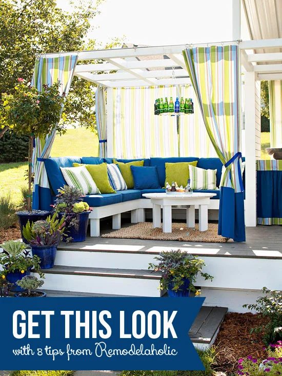 Get This Look: Cozy Outdoor Room