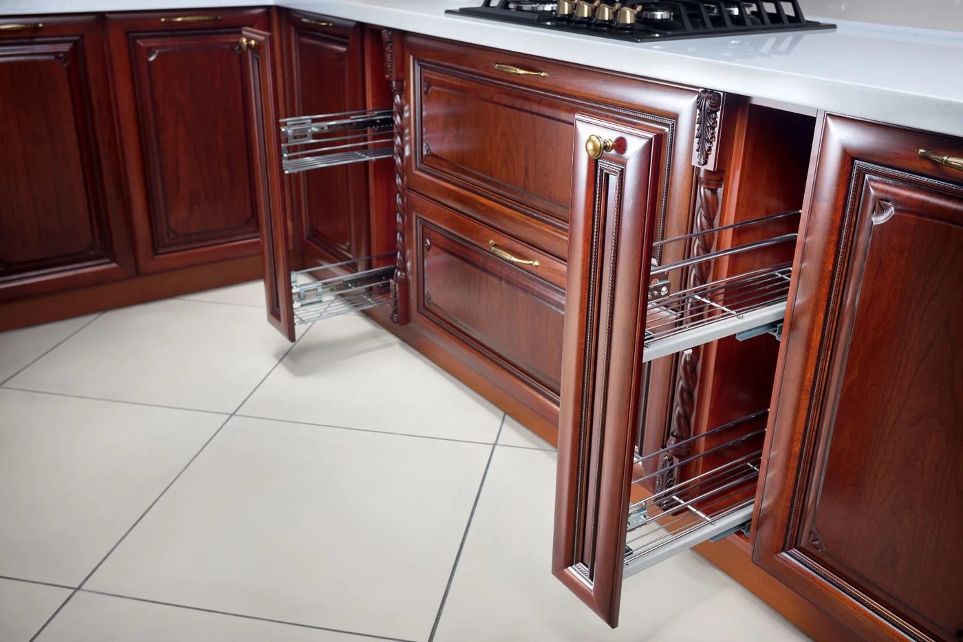 Pull Out Spice Rack