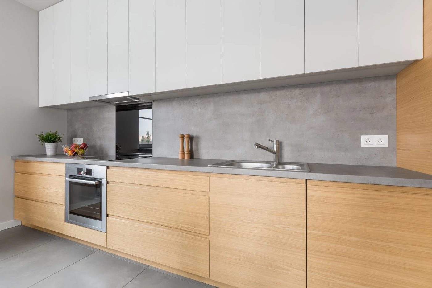 Two Tone Cabinet