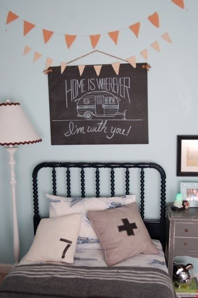 Boy's bedroom inspiration via Bekob.com