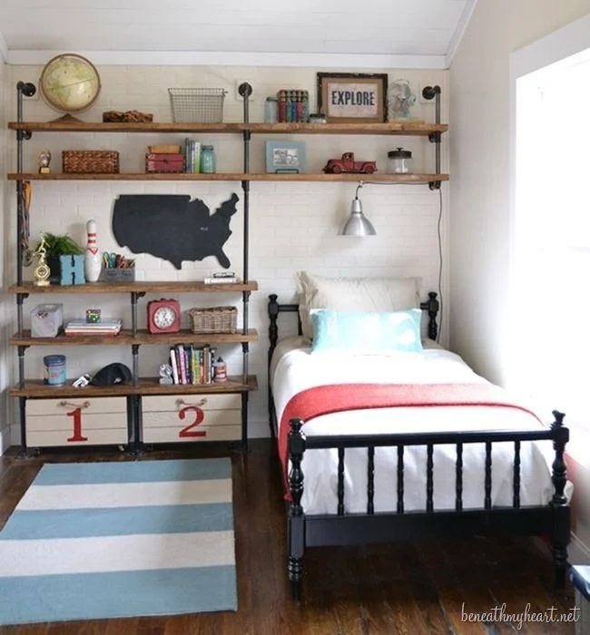 Boy's bedroom inspiration via Bekob.com