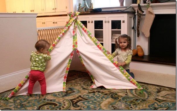 kids fabric tent walkthrough, Bekob