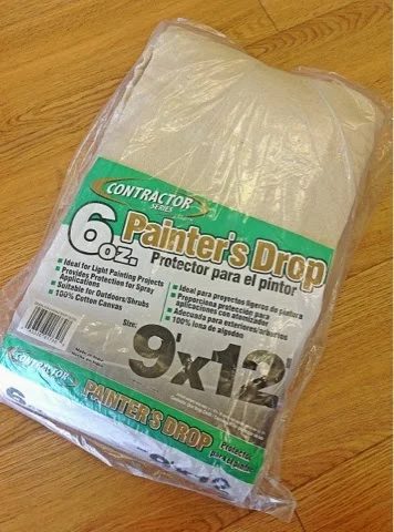 drop cloth to build kids camping tent bed, The Ragged Wren on Bekob