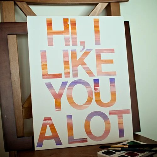 Handmade Canvas Art Projects MrHandsomeface