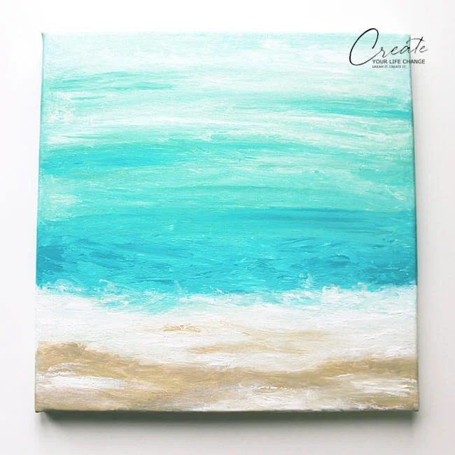 Handmade Canvas Art Projects Creat Your Life Change