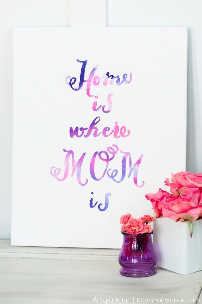 Handmade Canvas Art Projects Kara's Party options