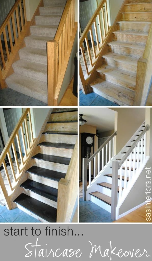 carpeted stairs to wood