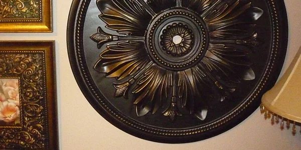 Ceiling Medallion as Art