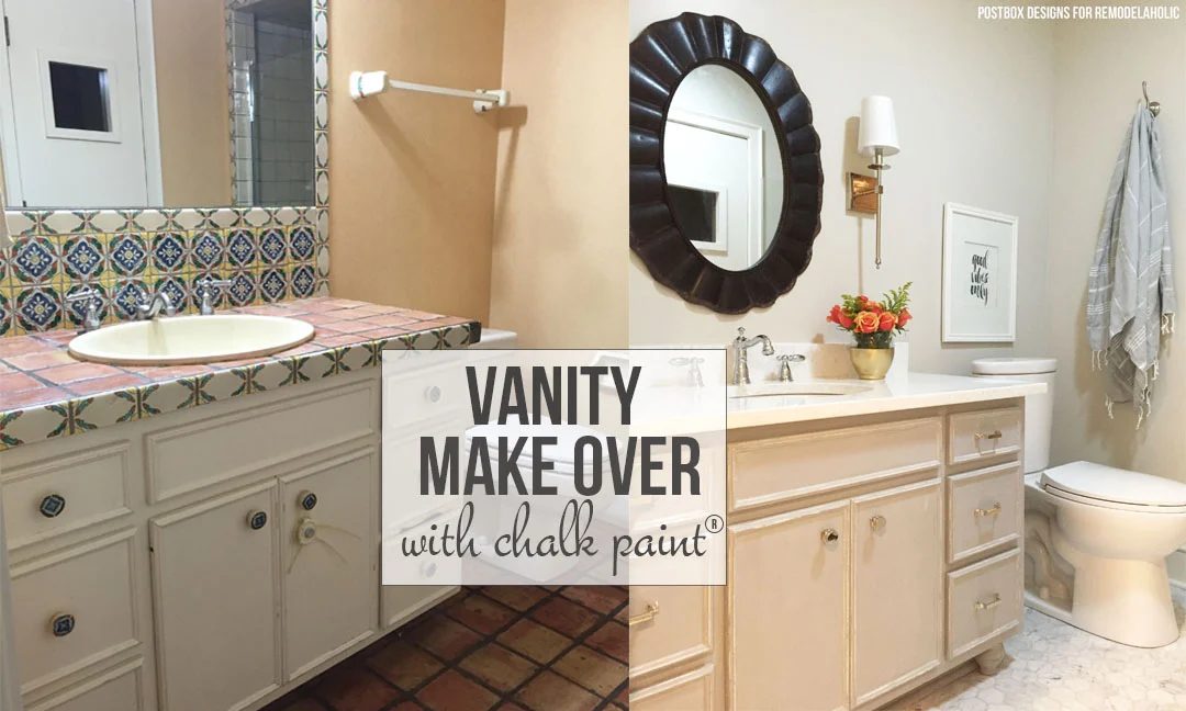 Chalk Paint® Bathroom Vanity Makeover!